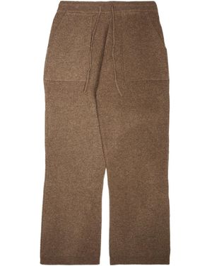 KROST Wool Knit Pants Espresso - Brown