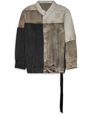 Rick Owens Jumbo Worker Jacket - Gray