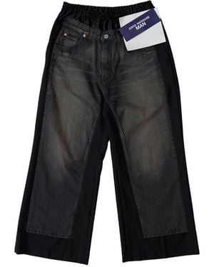 JUNYA WATANABE パンツ（その他） 黒 2000425E0056 JUNYA WATANABE CDG(ジュンヤワタナベコムデギャルソン) 2017