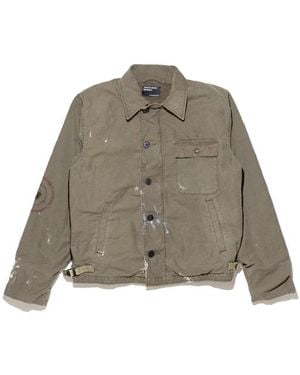 Enfants Riches Deprimes Erd Need To Suffer N35 Jacket Faded - Green