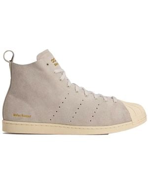 adidas Superstar Hi Top - White
