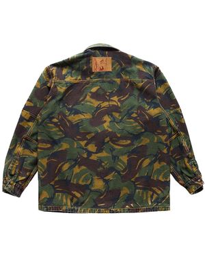 Martine Rose Reversible Camo Shirt - Green
