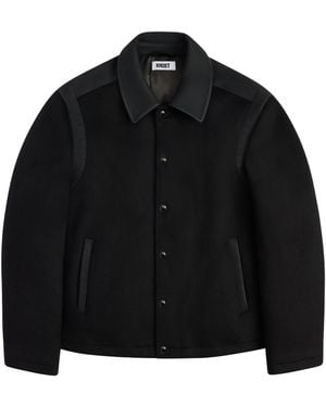 KROST Mercer Varsity Jacket - Black