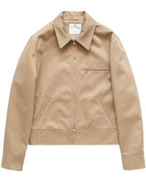 Courreges Officer Polycotton Jacket - Natural