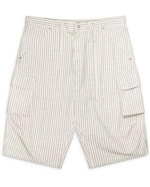 424 Camo Bermudas - White