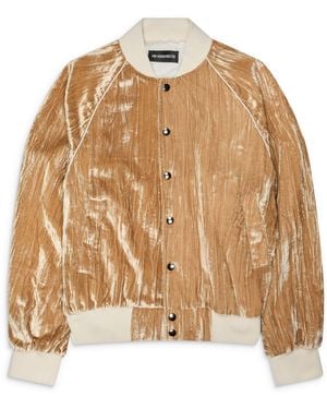 Ann Demeulemeester Esko Slim Fit Raglan Bomber Sand - Brown