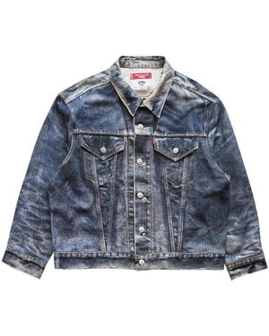 Junya Watanabe Eye Junya Watanabe X Levis Denim Jacket - Blue
