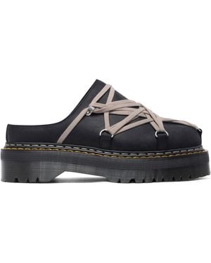 Dr. Martens Rick Owens Quad Sole Megalace Mule - Black