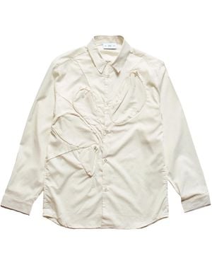 Post Archive Faction PAF Post Archive Faction 7.0 Shirt Center Ivory - White