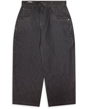 Protocol Index Retro Baggy Denim Pants - Gray