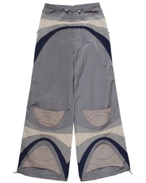 ERL Nylon Rave Pants - Gray
