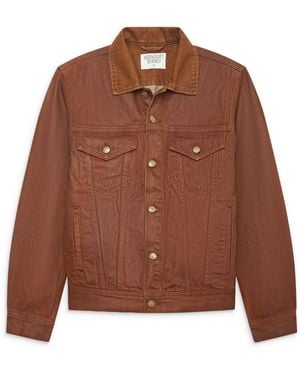 MIDNIGHT RODEO Coated Trucker - Brown