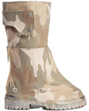 424 Dragon Rider Boots Sage Camo/Stone Washed - Natural