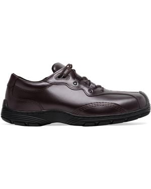 Dr. Martens Aurix Shoe Oxblood Satin Finish - Brown