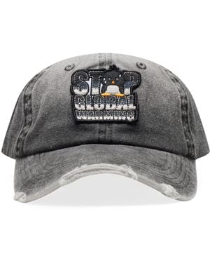 PRAYING Global Warming Hat - Black