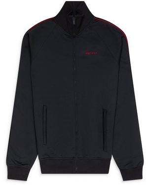 McQueen Zip Up Jersey Midnight - Black
