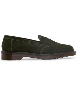 Dr. Martens Rapello Calf Suede Delapre Field - Green