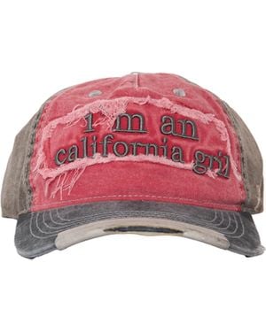 PRAYING Californian Gril Hat - Red