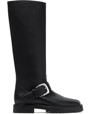 Maison Margiela Tabi County Knee Boots - Black