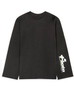 PROTOTYPES Fleece Backed Jersey - Black