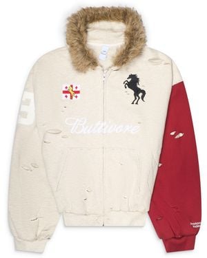 Protocol Index Buttivore Zip Hoodie in White for Men | Lyst