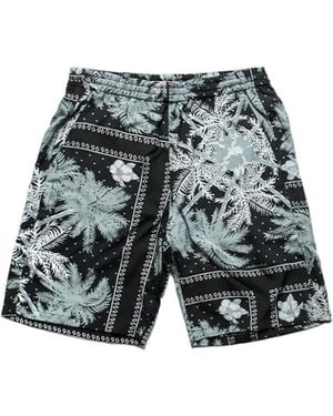 Noma T.D Bandana Print Summer Shorts - Multicolor