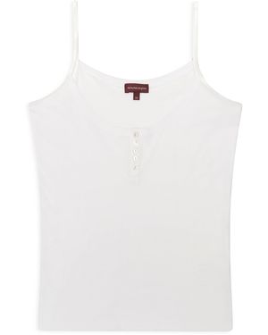 Raimundo Langlois Henley Camisole - White