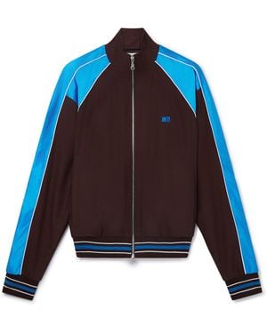 Wales Bonner Courage Zip-Up Jacket - Blue