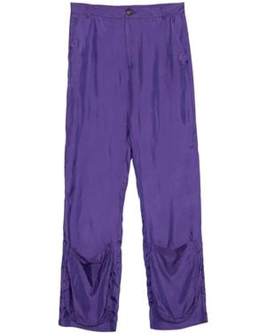 Edward Cuming Sag Pocket Spooky Pants - Purple