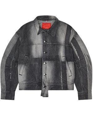 Eckhaus Latta El Jacket Redux Sunfade - Black