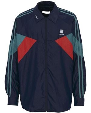 Martine Rose Shirt Track Jacket - Blue