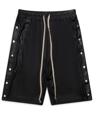 Rick Owens Wide Pusher Shorts - Black