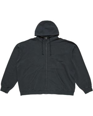 【23AW NEW】Maison Margiela_man / ジップアップ フーディ Printed Zip-up Hoodie Black | The Webster
