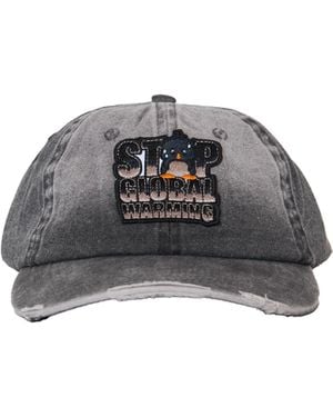 PRAYING Global Warming Hat - Black