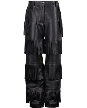 Martine Rose Fringe Trouser - Black