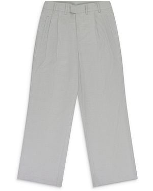 KROST Eco Pleated Pants Nimbus Cloud - Gray