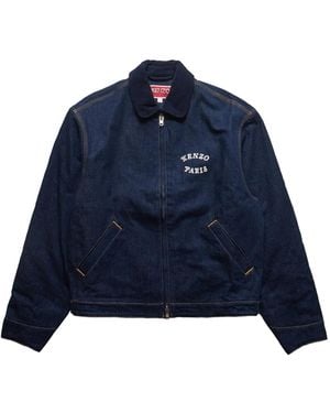 KENZO Verdy Collection Padded Workwear Jacket - Blue
