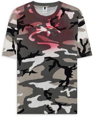 PROTOTYPES Goat Stencil Camo T-Shirt - Multicolor