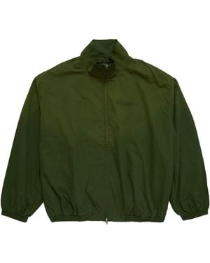 Acne Studios Logo Zipper Jacket Forest - Green
