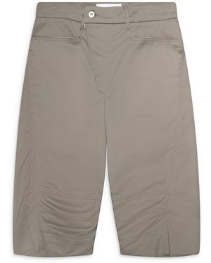 BRYAN JIMENE`Z Cut Off Shorts - Gray