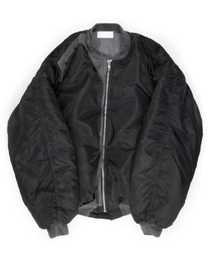 ALEXANDER DIGENOVA Cut Out Bomber Oil Wash - Gray