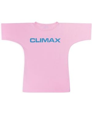 PROTOTYPES Climax Fitted Printed Tee - Pink