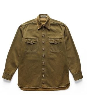 NAMACHEKO Hank Denim Shirt - Green
