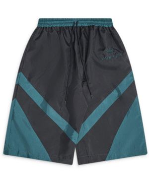 VAQUERA Windbreaker Shorts - Blue