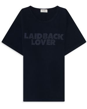 Second Layer Laidback Lover Short Sleeve T-Shirt - Blue