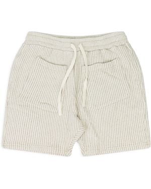 KROST Striped Knit Short Egret - Natural