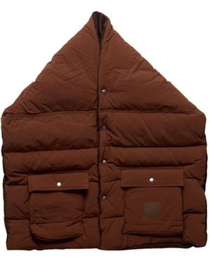 ARTCHENY Puff Down Mufler - Brown