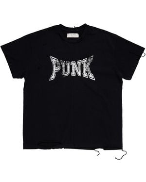 MATIERES FECALES Punk Tee - Black