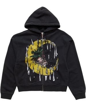 Sky High Farm Eri Zip Up Hoodie - Black