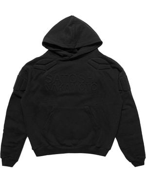 Satoshi Nakamoto Moto Hoodie - Black